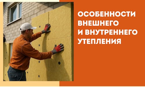 Какие особенности внешнего и внутреннего утепления в Арзамасе