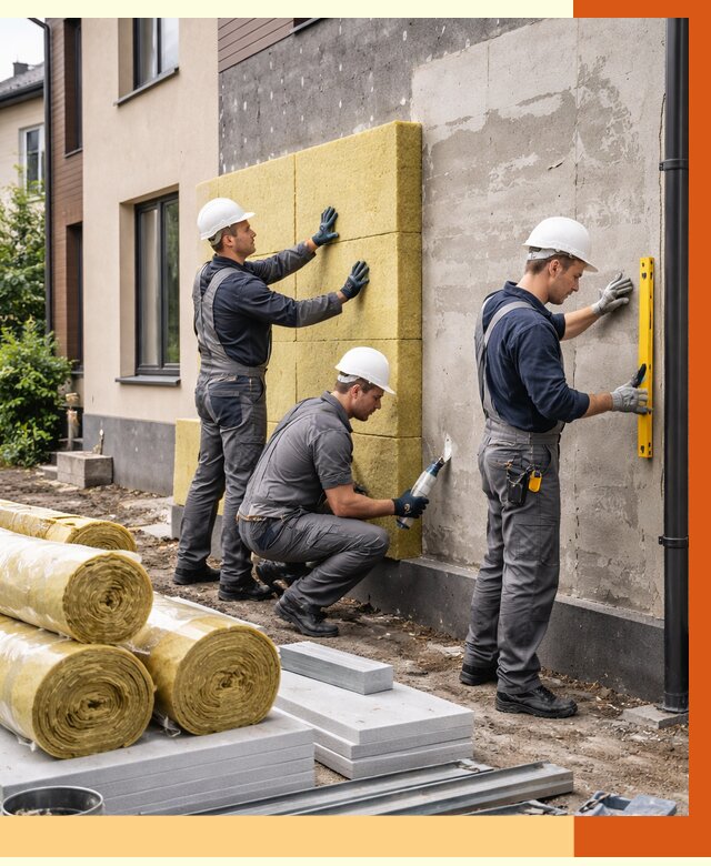 Утепление таунхауса в Арзамасе от 7820 руб/м2 — комплекс под ключ | ТепломастерРзм