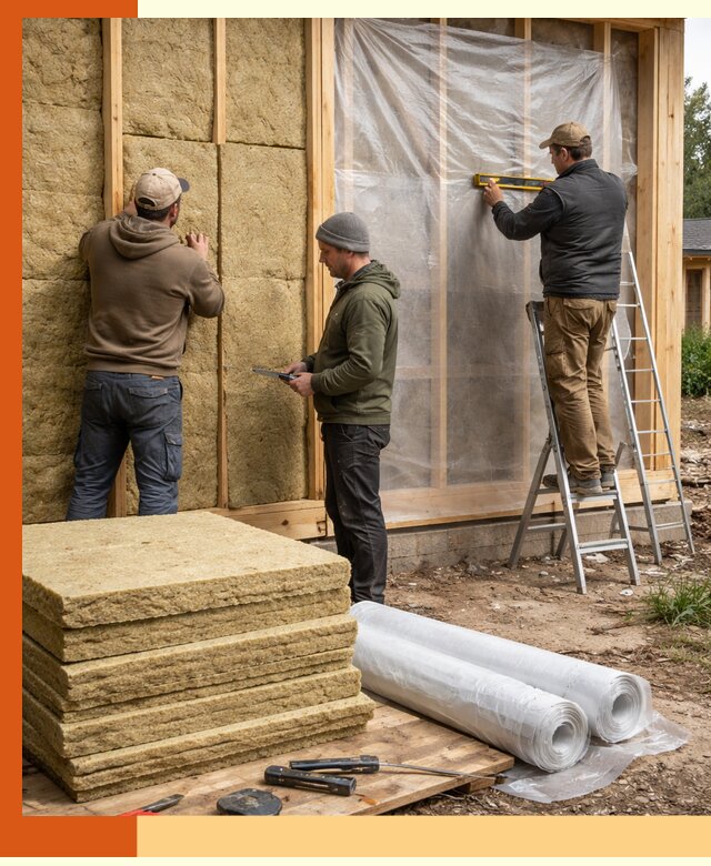 Утепление каркасного дома в Арзамасе под ключ с гарантией качества
