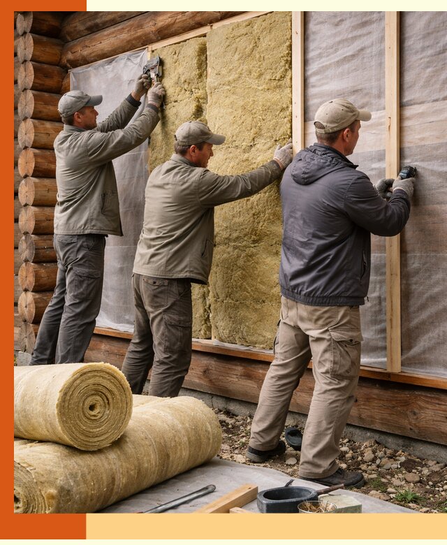 Утепление деревянного дома в Арзамасе эффективными технологиями