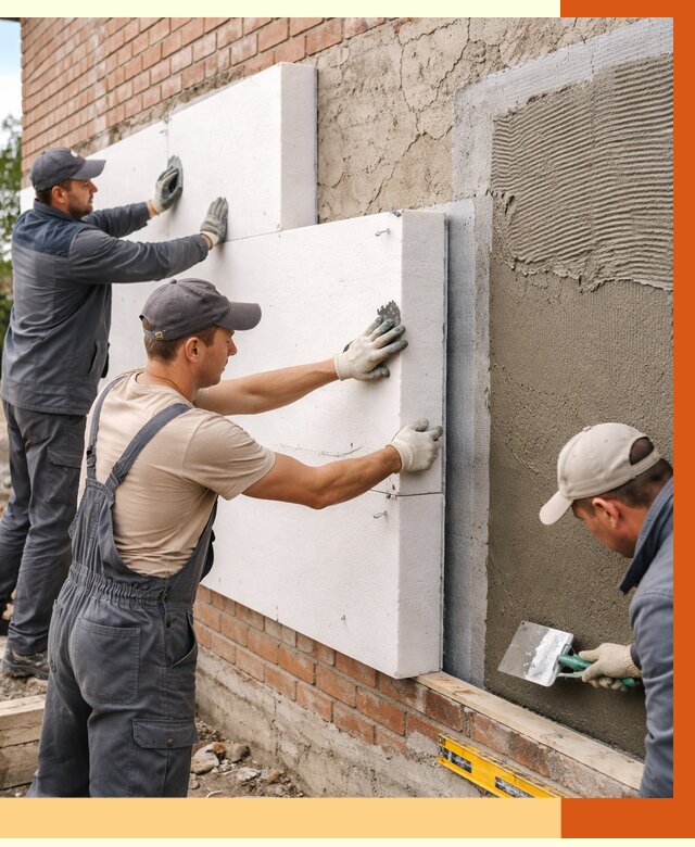 Утепление кирпичного дома в Арзамасе от 4562 руб. под ключ | ТепломастерРзм