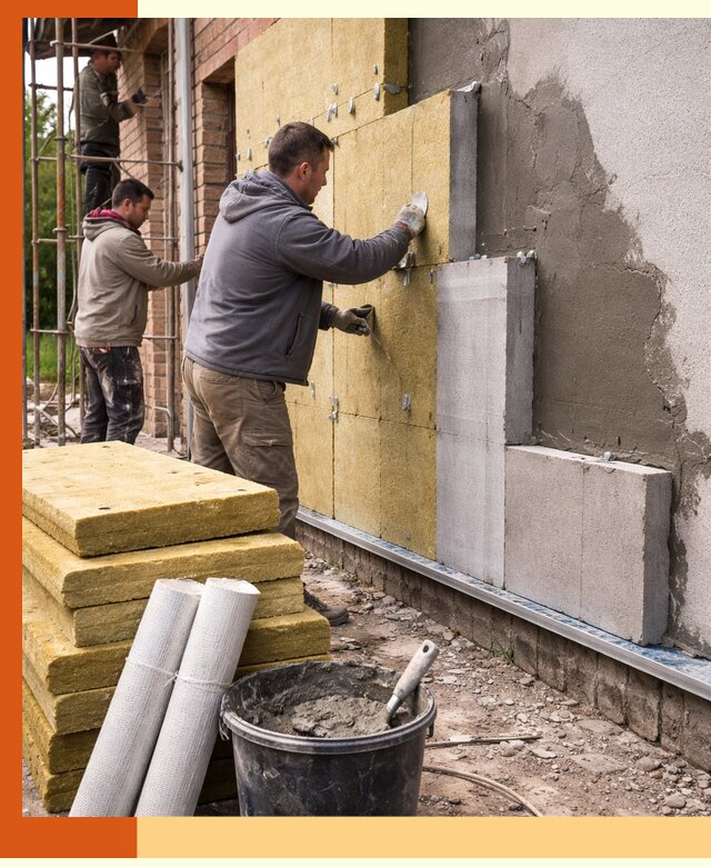 Утепление кирпичного дома под ключ в Арзамасе