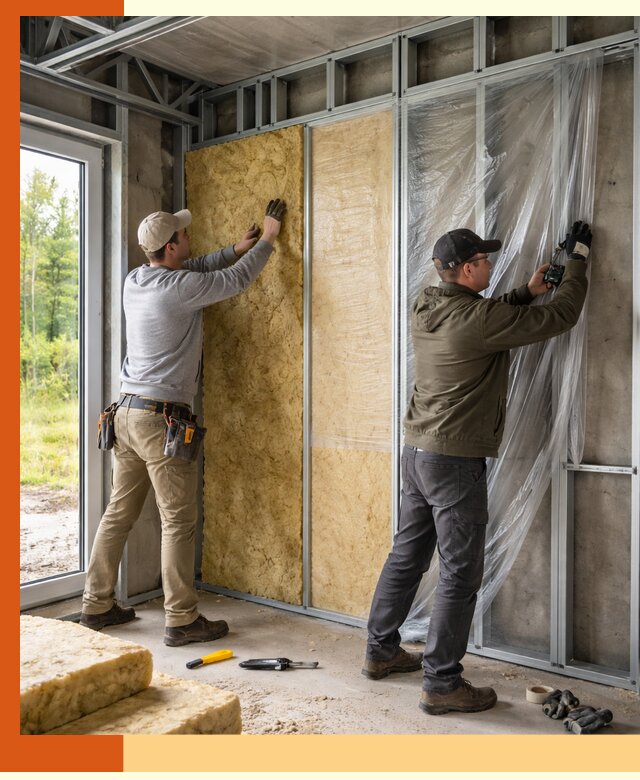 Утепление дома из ЛСТК в Арзамасе с гарантией качества и эффективности