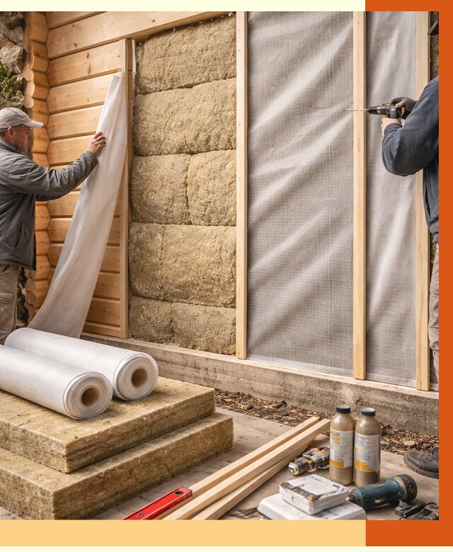 Утепление дома из минибруса в Арзамасе от 4887 руб/м2 — заказать профессионально | ТепломастерРзм