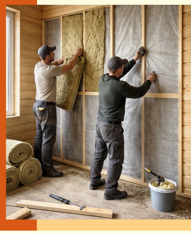 Утепление дома из минибруса в Арзамасе: комплексные теплоизоляционные работы