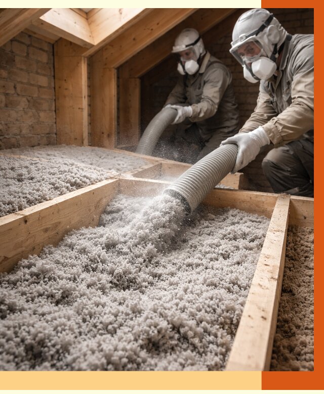 Утепление коттеджа эковатой в Арзамасе от 2715 руб./м² — комплексная задувка и монтаж | ТепломастерРзм