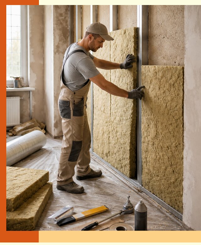 Утепление квартиры в Арзамасе — комплексная теплоизоляция стен и полов