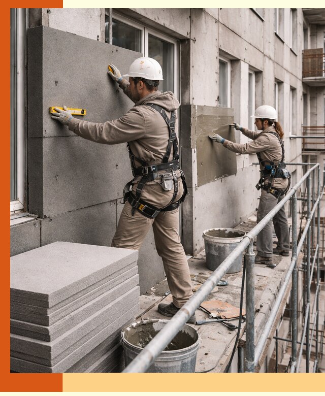 Утепление квартиры снаружи под ключ в Арзамасе