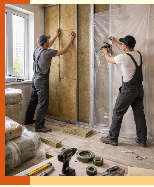 Утепление квартиры изнутри профессионально в Арзамасе