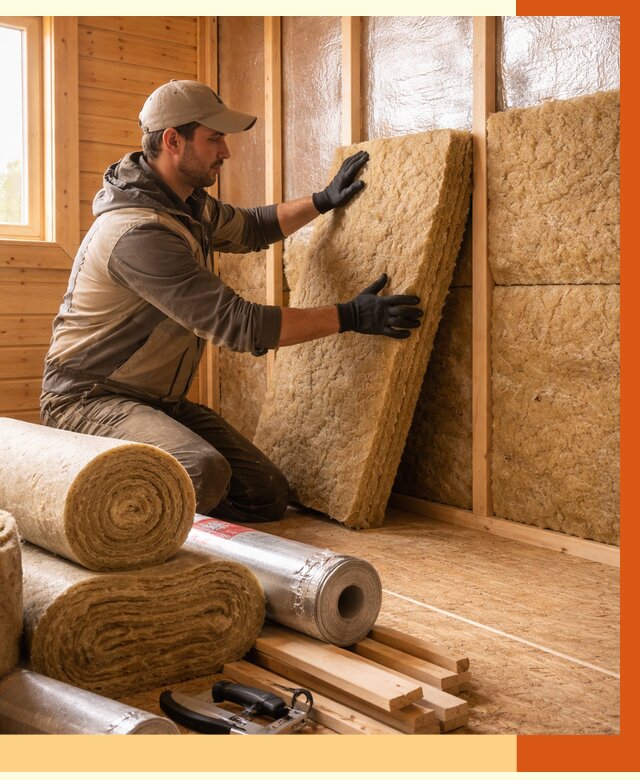 Утепление бани в Арзамасе под ключ от 4887 руб./м2 — утеплить потолок, пол и стены | ТепломастерРзм