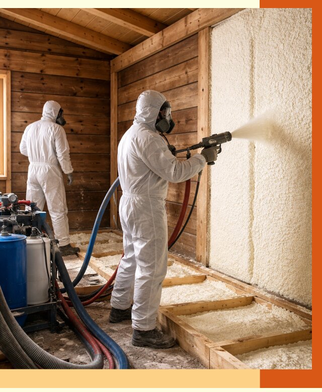 Утепление бани ппу в Арзамасе под ключ от 4562 руб./м2 | ТепломастерРзм - напыление и монтаж ппу