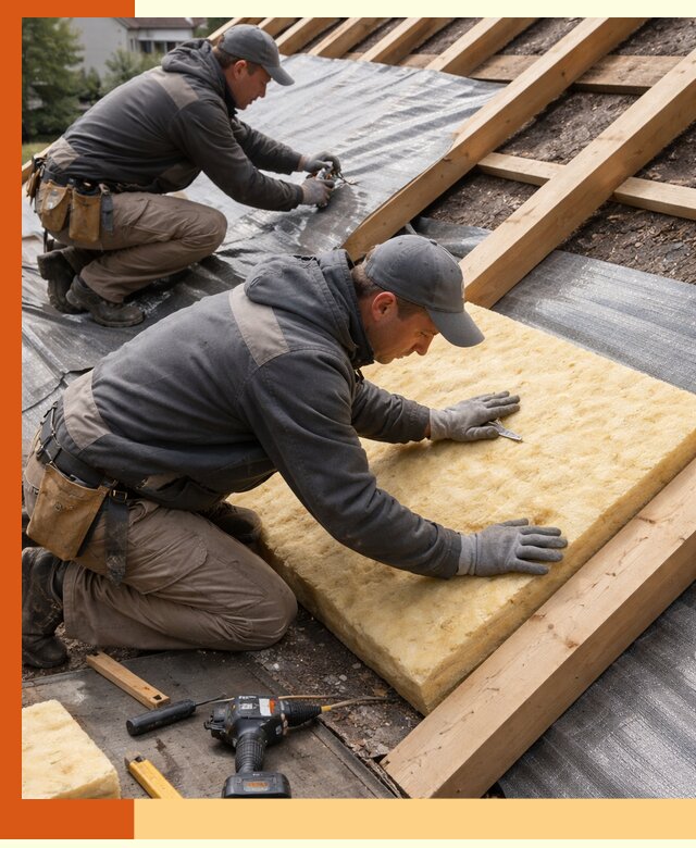 Профессиональное утепление крыши в Арзамасе качественно и надежно