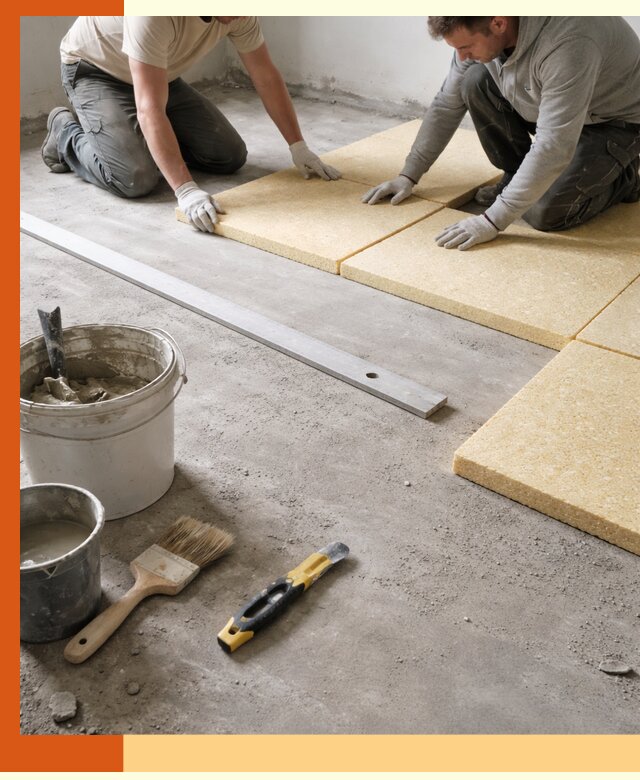 Утепление бетонного пола в Арзамасе профессионально и недорого