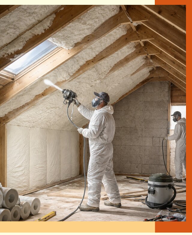 Утепление мансарды ППУ в Арзамасе от 2987 руб./м² — заказать под ключ | ТепломастерРзм