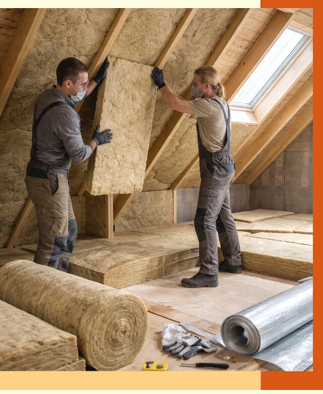 Утепление мансарды минватой в Арзамасе от 4562 руб./м2 — монтаж и пароизоляция | ТепломастерРзм