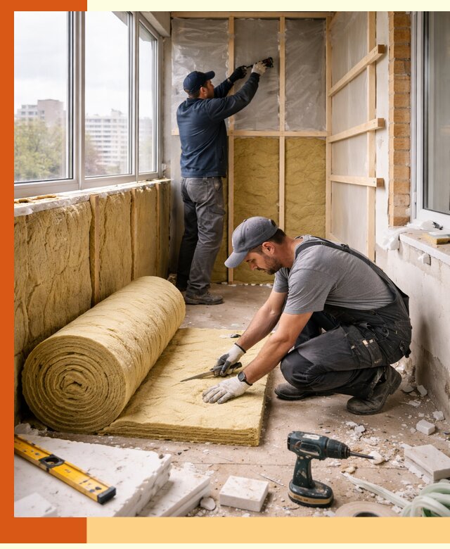 Утепление балкона под ключ в Арзамасе качественно и быстро