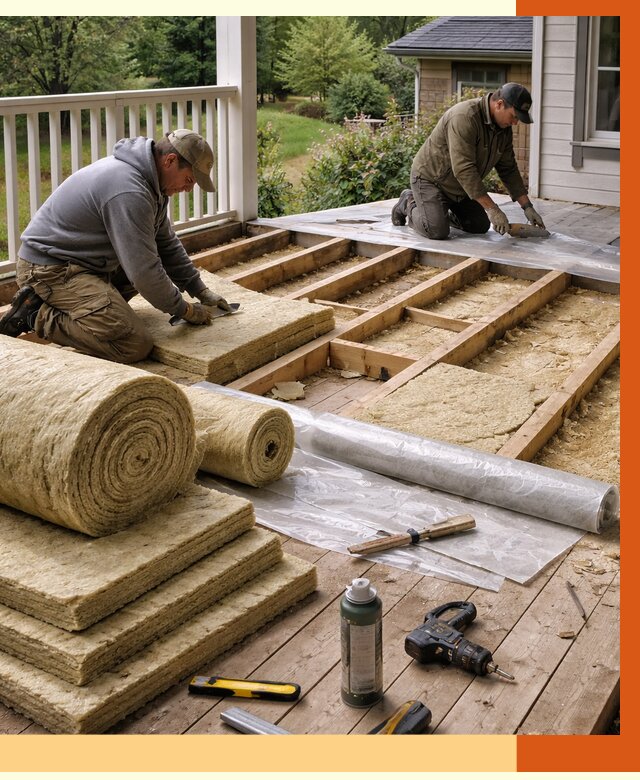 Утепление террасы в Арзамасе от 4562 руб./м2 — утеплить террасу под ключ | ТепломастерРзм