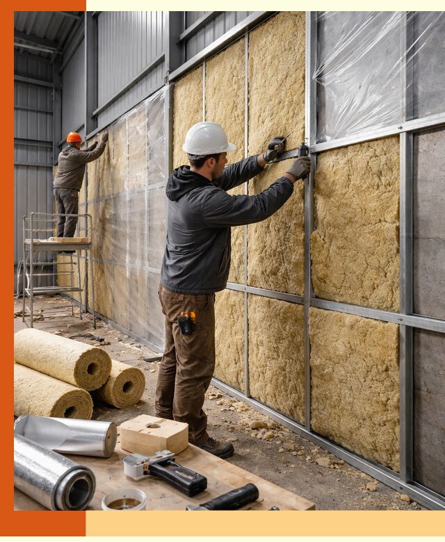 Утепление ангара в Арзамасе — профессиональная теплоизоляция помещений