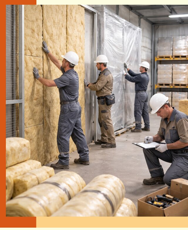 Утепление склада готовой продукции в Арзамасе качественно и быстро