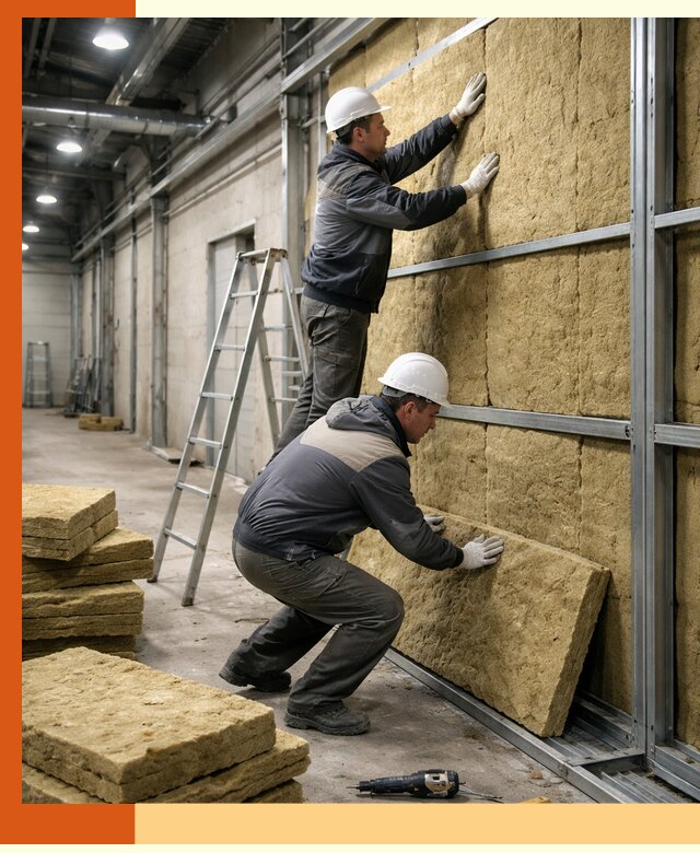 Утепление цеха под ключ в Арзамасе с гарантией качества