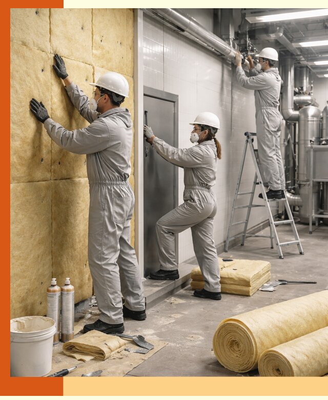 Утепление пищевого цеха под ключ в Арзамасе