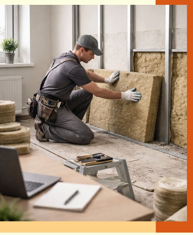 Утепление офиса в Арзамасе от 4887 руб/м2 — комплексное утепление офиса под ключ | ТепломастерРзм