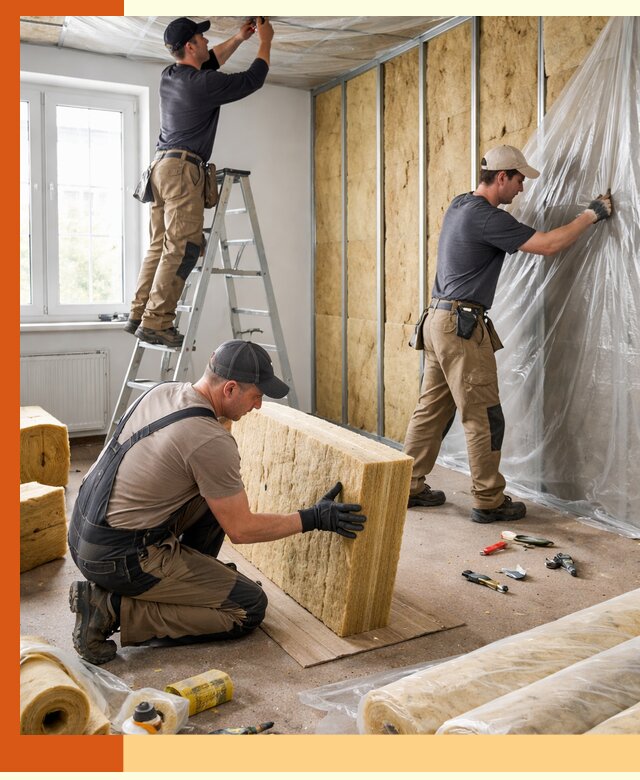 Утепление офисных помещений под ключ в Арзамасе