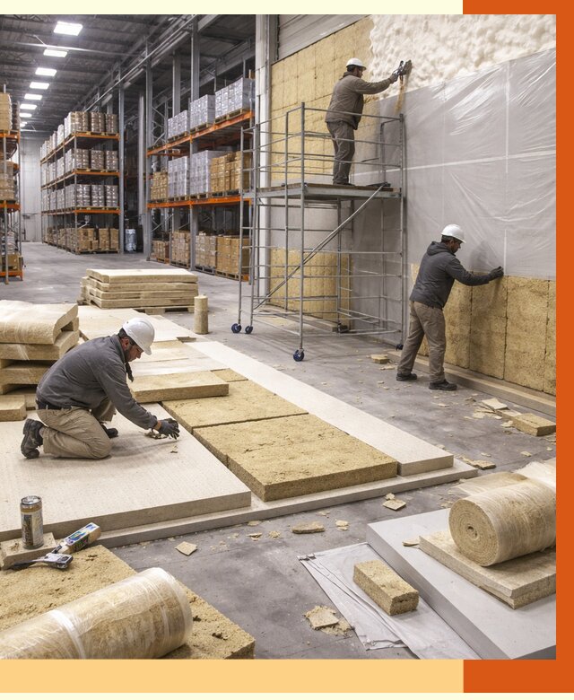 Утепление складского терминала в Арзамасе от 8146 руб./м² под ключ | ТепломастерРзм