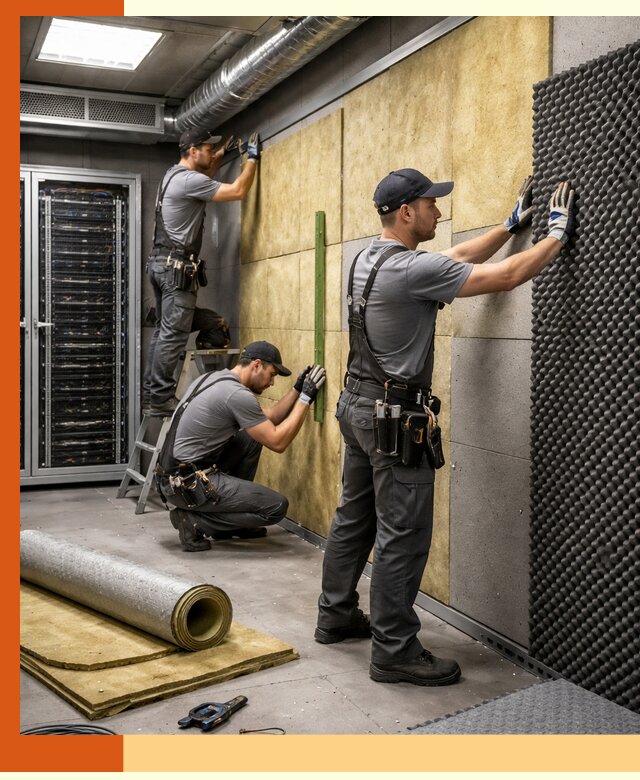 Утепление серверной комнаты профессионально в Арзамасе