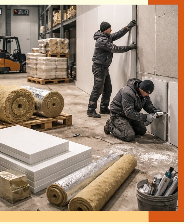 Утепление холодного склада в Арзамасе от 9232 руб/м2 — комплексное под ключ | ТепломастерРзм