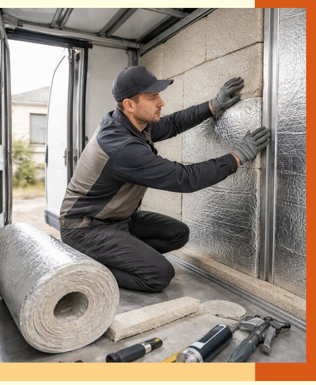 Утепление фургона рефрижератора в Арзамасе от 13576 руб./м² под ключ | ТепломастерРзм