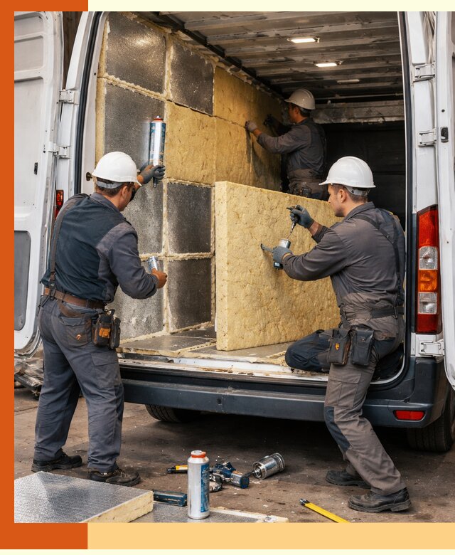 Утепление фургона-рефрижератора в Арзамасе для сохранения температуры