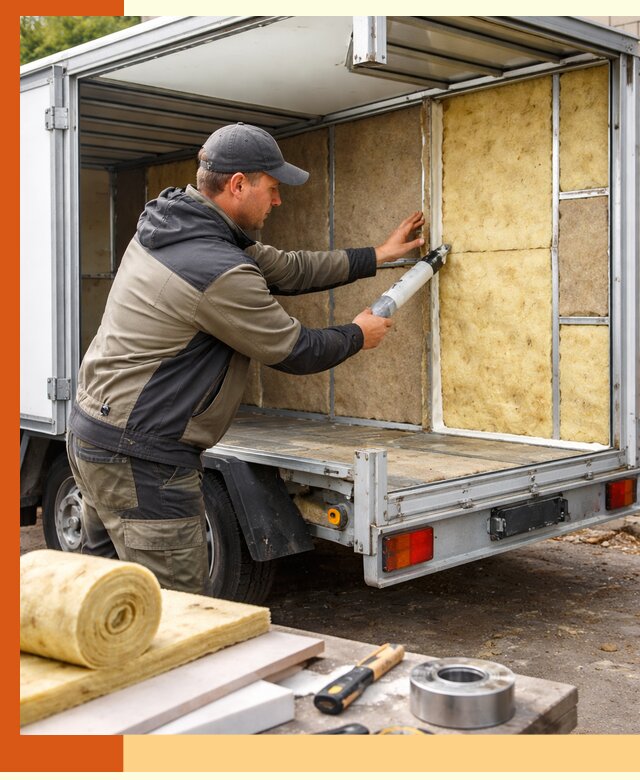 Профессиональное утепление прицепа в Арзамасе для любых условий