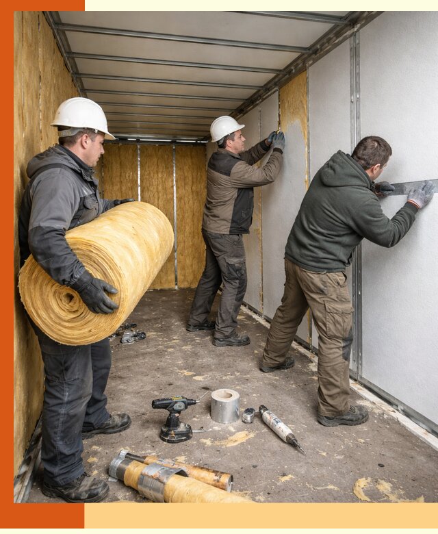 Утепление рефрижераторного контейнера в Арзамасе профессионально и надежно