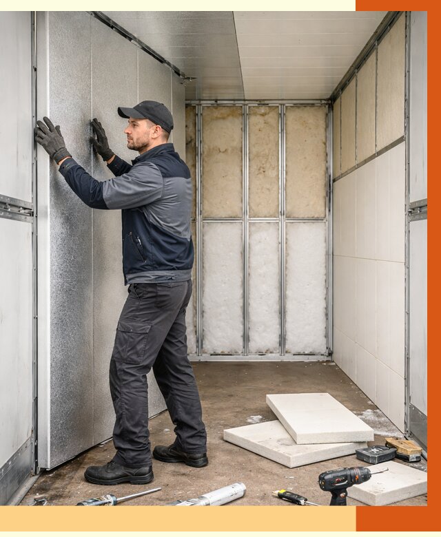 Утепление холодильного кузова в Арзамасе от 14662 руб. под ключ | ТепломастерРзм