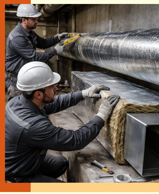 Профессиональное утепление воздуховодов и теплоизоляция в Арзамасе