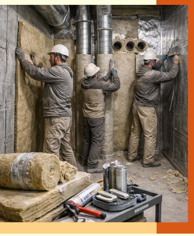 Утепление венткамеры в Арзамасе под ключ от 1575 руб. — профессионально | ТепломастерРзм