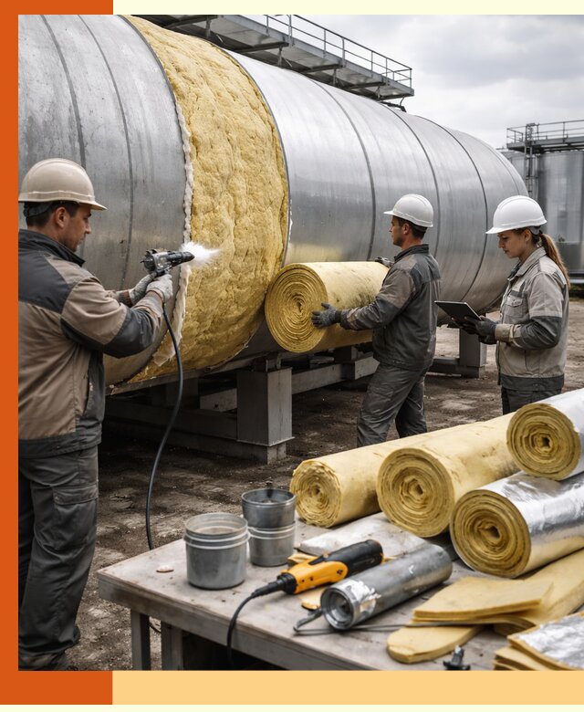 Утепление цистерны в Арзамасе — утеплители и монтаж под ключ