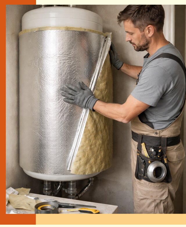 Утепление бойлера в Арзамасе для снижения теплопотерь и экономии энергии