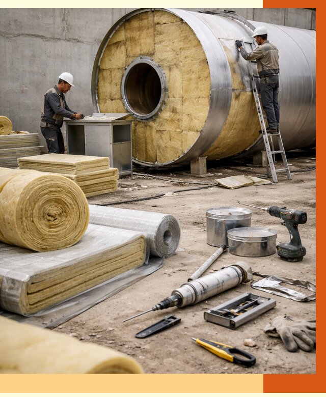 Утепление резервуара с топливом в Арзамасе от 29868 руб. под ключ | ТепломастерРзм