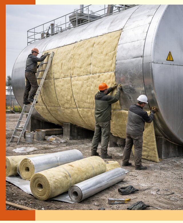 Утепление резервуаров с топливом в Арзамасе надежно и экономично