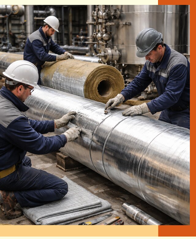 Утепление технологического оборудования в Арзамасе от 4562 руб. за м2 | ТепломастерРзм