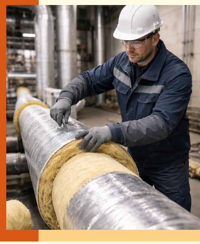 Утепление технологического оборудования и заводских установок в Арзамасе