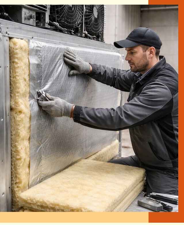 Утепление холодильного агрегата в Арзамасе от 9232 руб. под ключ | ТепломастерРзм