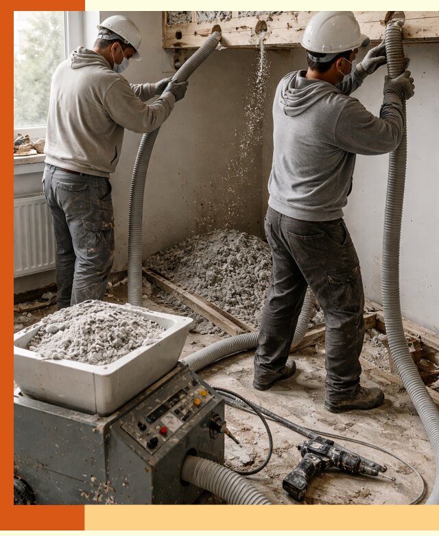 Заполнение пустот перекрытий пеной и наполнителями в Арзамасе