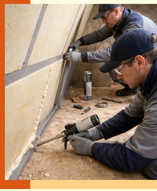 Герметизация стыков ППУ в Арзамасе — надежное уплотнение швов