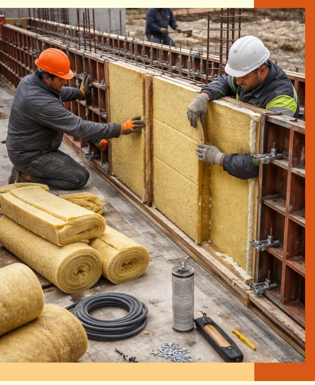 Теплоизоляция опалубки в Арзамасе от 7820 руб. за м2 — услуги и монтаж | ТепломастерРзм