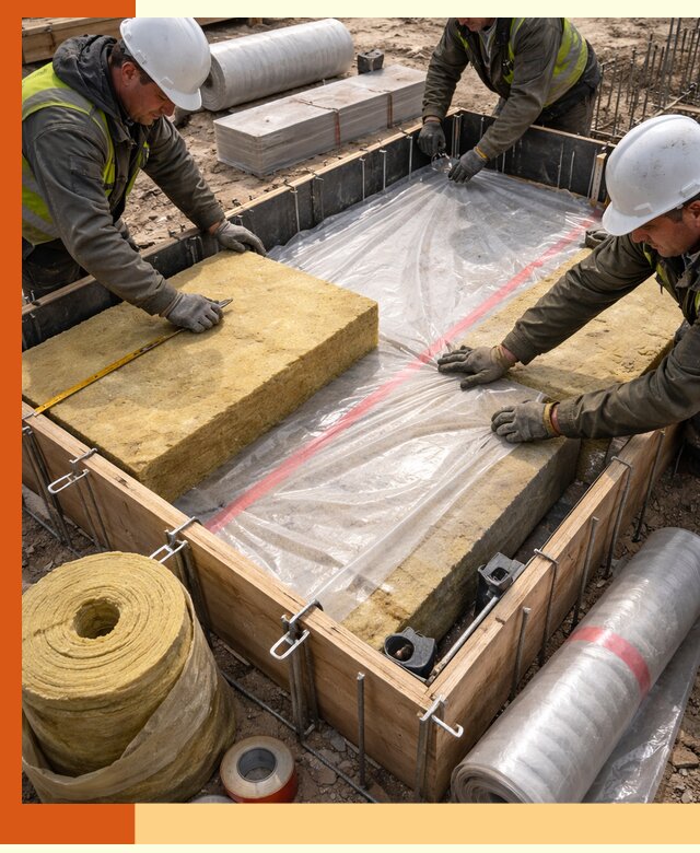 Теплоизоляция опалубки для строительства в Арзамасе