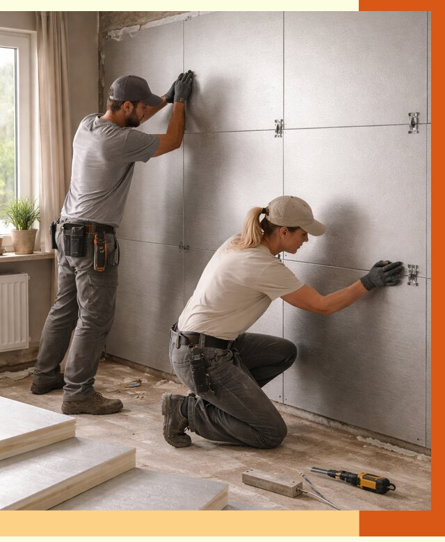 Утепление PIR панелями в Арзамасе от 4562 руб. под ключ | ТепломастерРзм