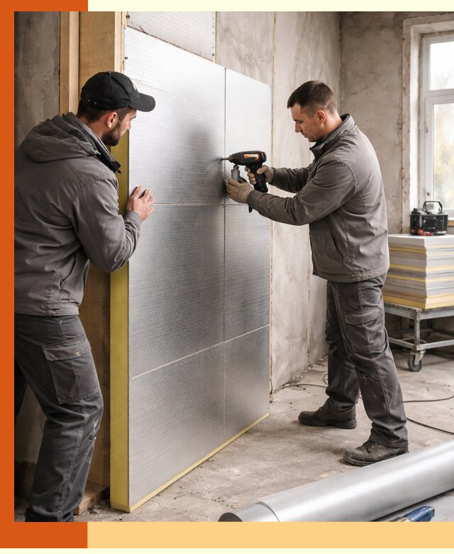 Утепление PIR панелями домов и зданий в Арзамасе